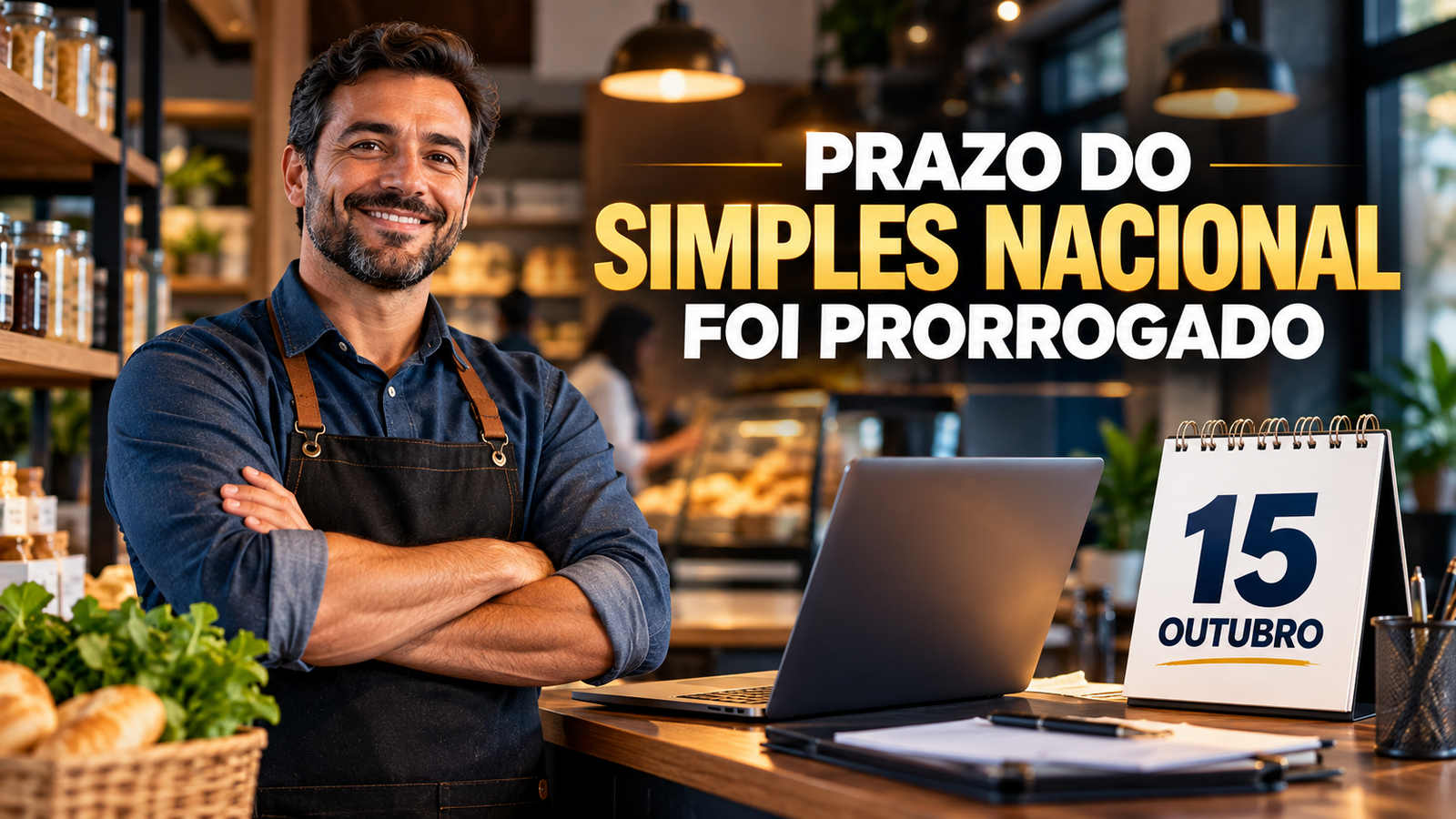 mpresário acompanha prorrogação do prazo do Simples Nacional 2027 para 15 de outubro